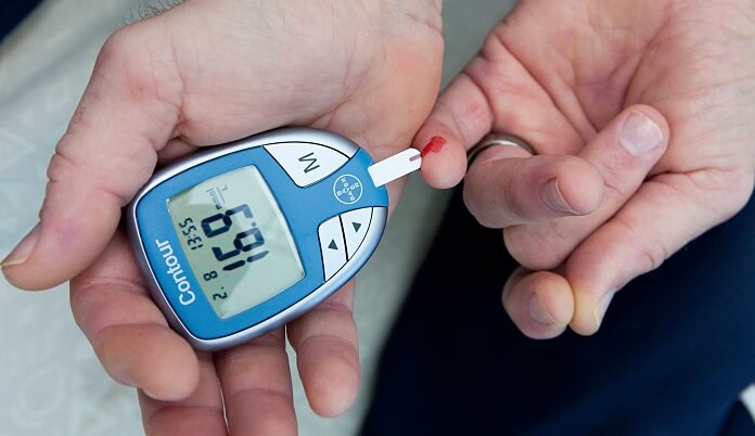 Testing blood sugar levels